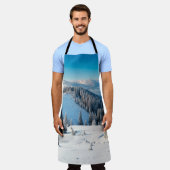 Alte grunge Holzstruktur oder Hintergrund mit Term Schürze (Getragen)