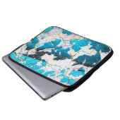 Alte Grunge Wand Texturen und Background-Suchbeben Laptopschutzhülle (Vorne Knopf)