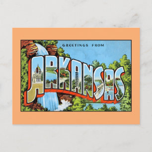 Alte Grüße aus Arkansas Postkarte