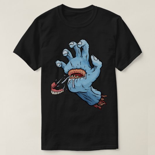 Alte Gummihand T-Shirt (Design vorne)