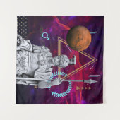 Alte Güter und Planeten: Mars (gr. Ares) Wandteppich (Vorderseite (Horizontal))