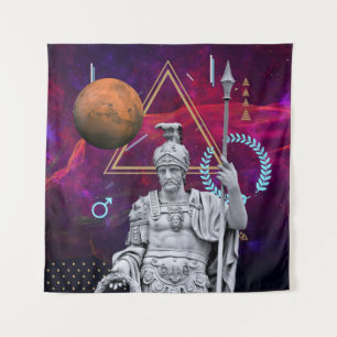Alte Güter und Planeten: Mars (gr. Ares) Wandteppich