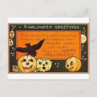 Alte Halloween-Grüße