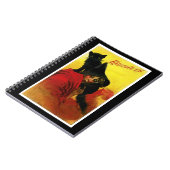 Alte Halloween-Hexe Notizblock (Linke Seite)