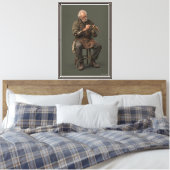 Alte Hände Leinwanddruck (Insitu (Schlafzimmer))