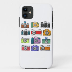 alte handgezeichnete Kamera Case-Mate iPhone Hülle