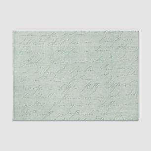 Alte Handschrifts-Liebebuchstaben verblaßten Seidenpapier