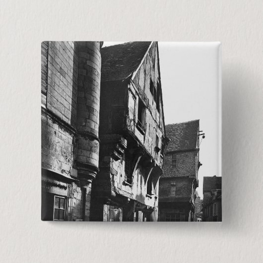 Alte Häuser bei großartigem Carroi Button (Vorderseite)