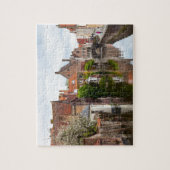 Alte Häuser in Brügge, Belgien Puzzle (Vertikal)