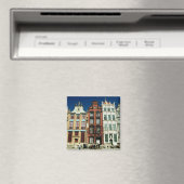 Alte Häuser in Danzig Magnet (In Situ (Geschirrspüler))