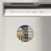 Alte Häuser in Danzig Magnet (In Situ (Geschirrspüler))