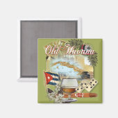 alte Havanna Magnet (Vorderseite/Rückseite)