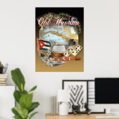 alte Havanna Poster (Heimbüro)