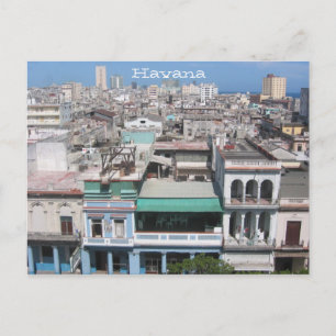 alte Havanna Postkarte