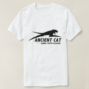 Alte helle Farbe der Katze (Säbel-gezahnte Katze) T-Shirt