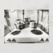 Alte Herberge mit Tee Kettle Antiquitätenladen Postkarte (Vorderseite)