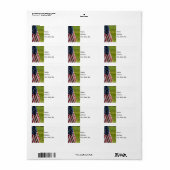 Alte Herrlichkeit Adressaufkleber (Vorne)