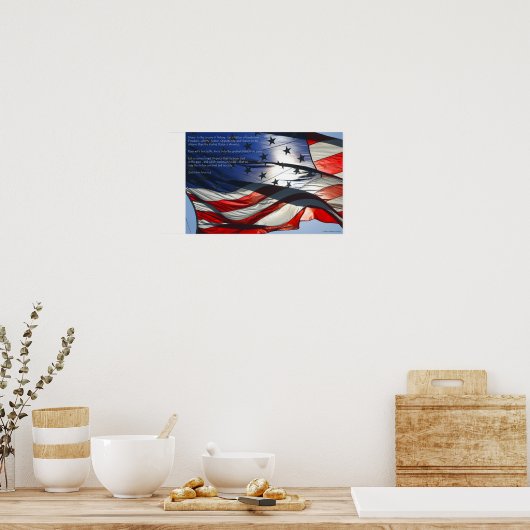 Alte Herrlichkeit Poster (Küche)