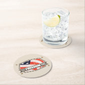 Alte Herrlichkeit Runder Pappuntersetzer (Vor Ort)