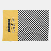 Alte Hexenbackfirma Personalisiert Geschirrtuch (Horizontal)