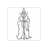 Alte Hexenkunst Briefmarke Gummistempel (Prägung)