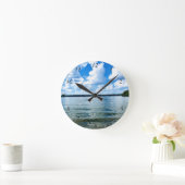 Alte Hickory Lake Wall Uhr (Zuhause)