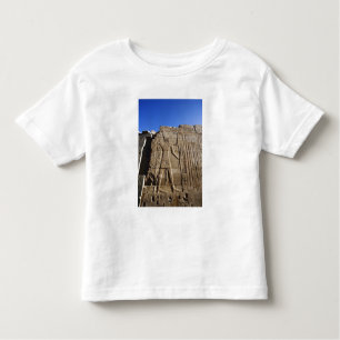 Alte Hieroglyphen an der Wand, Tempel von Karnak, Kleinkind T-shirt