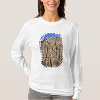 Alte Hieroglyphen an der Wand, Tempel von Karnak,