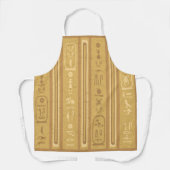 Alte Hieroglyphen-Schürze Schürze (Vorderseite)