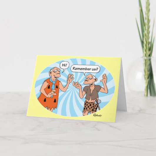 Alte High School Freunde Geburtstag Karte (Vorderseite)