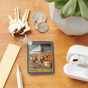 Alte himmlische Astronomie - Macht der Himmel Schlüsselanhänger