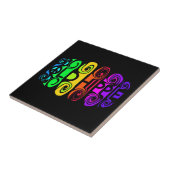 ALTE HIPPIE-Kachel Fliese (Seite)