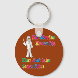 Alte Hippies Schlüsselanhänger