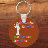 Alte Hippies Schlüsselanhänger (Vorderseite)