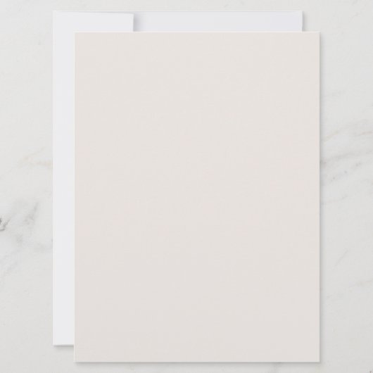 Alte Hochzeit der Elfenbeinflotte Einladung (Rückseite)