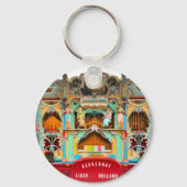 Alte holländische Fassorgel Schlüsselanhänger (Vorderseite)