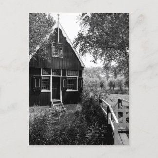 Alte holländische Hütte Postkarte