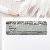 Alte Holzadressen-Labels (Insitu)