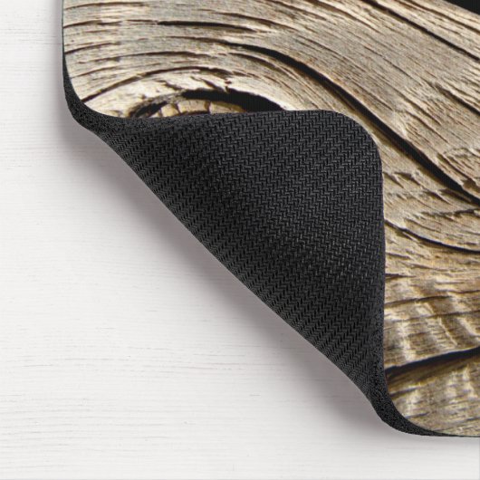 Alte hölzerne Beschaffenheit Mousepad (Ecke)