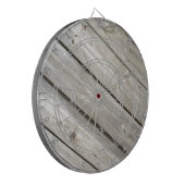 Alte hölzerne Bretter Dartscheibe (Vorderseite Links)