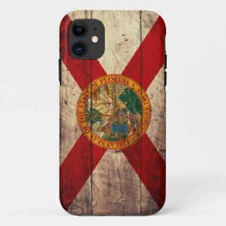 Alte hölzerne Florida-Flagge; Case-Mate iPhone Hülle