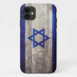 Alte hölzerne Israel-Flagge Case-Mate iPhone Hülle