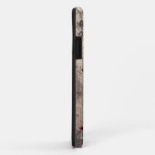 Alte hölzerne Kalifornien-Flagge Case-Mate iPhone Hülle (Hinten/Rechts)