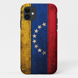 Alte hölzerne Venezuela-Flagge Case-Mate iPhone Hülle
