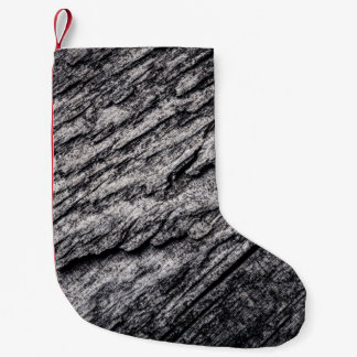 Alte Holzfläche strukturiert Hintergrund. Toned. h Kleiner Weihnachtsstrumpf