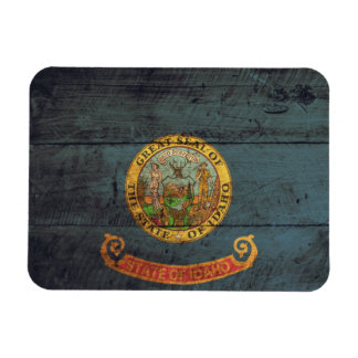 alte Holzflagge Idaho; Magnet