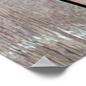 Alte Holzgrundierung abstrakt, Hintergrund, boa Poster (Ecke)