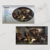 Alte Holzkirchenbank mit Kneeler Visitenkarte (Vorne/Hinten)