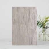 Alte Holzmaserung Briefpapier (Stehend Vorderseite)