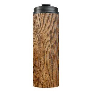 Alte Holzmaserung Thermosbecher